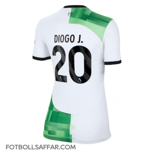 Liverpool Diogo Jota #20 Bortatröja Dam 2023-24 Kortärmad